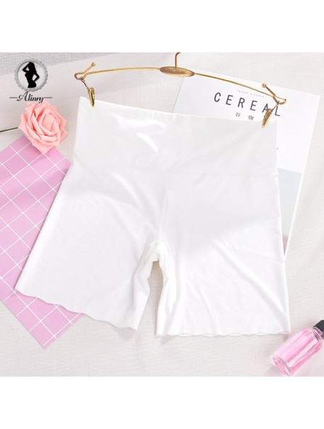 ALINRY seamless safety short pants summer breathable under skirt shorts elastic ice silk slim boxers underwear short tights hot