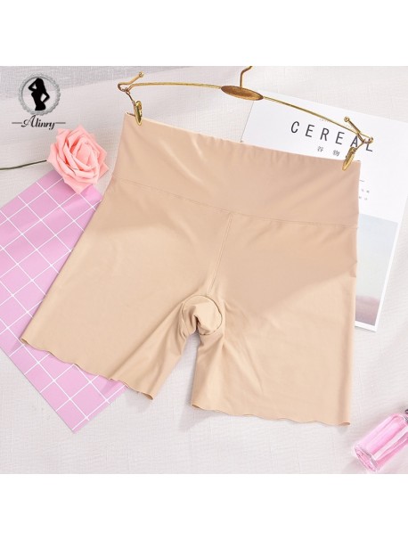 ALINRY seamless safety short pants summer breathable under skirt shorts elastic ice silk slim boxers underwear short tights hot