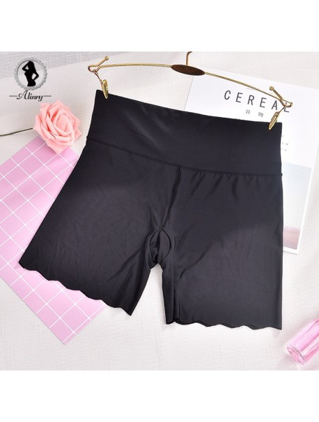 ALINRY seamless safety short pants summer breathable under skirt shorts elastic ice silk slim boxers underwear short tights hot